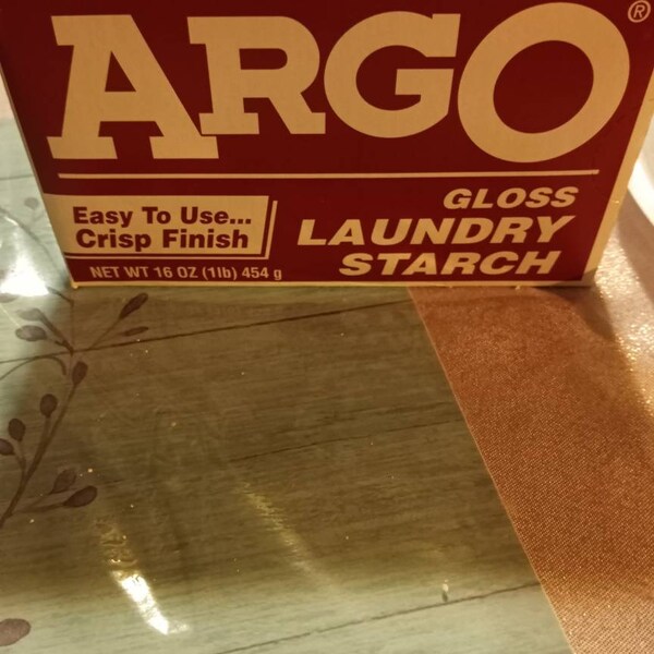 Argo Laundry Cornstarch Brick Etsy