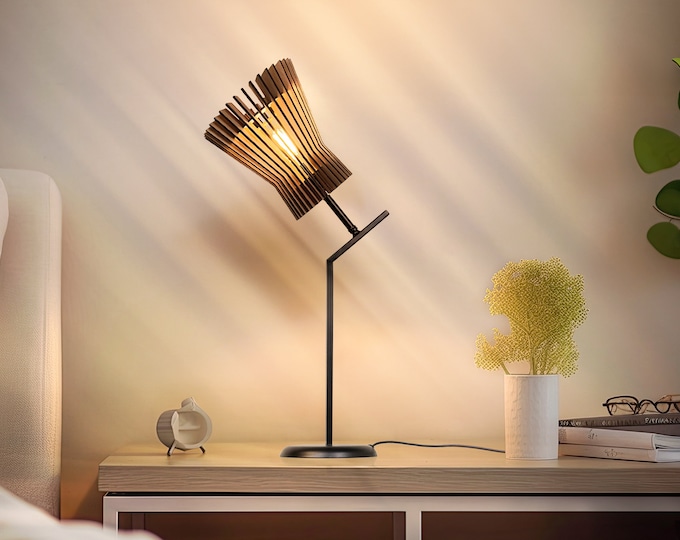 Modern mid-century table lamp, bedside lamp shades for table lamps, modern table lamp, industrial table lamp, Pixar light, RTL501
