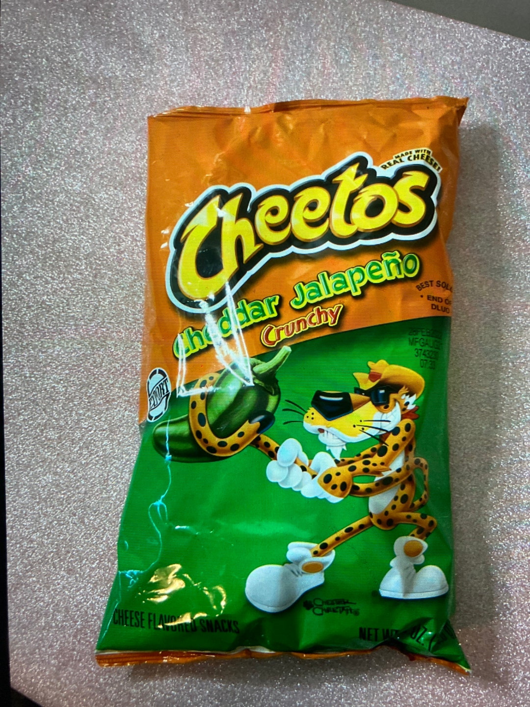 Cheetos Jalapeño Crunchy Cheddar 226g Bag Etsy