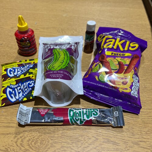 Pickle Kit Blue Heat Takis Ooze Tube Etsy UK