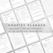 Printable Product Planner Pages Digital Business Planner Product Price ...