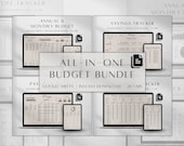 Google Spreadsheet Budget Planner | Budget Spreadsheet Template Bundle | Google Sheets Personal Finance Dashboard | Financial Planner Google