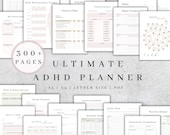 ADHD Planner | Ultimate Productivity Organizer, A5/A4/Letter (PDF)