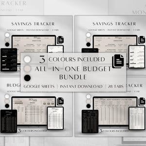 Budget Spreadsheet Google Sheets | Google Spreadsheet Budget Template | Monthly Budget Spreadsheet| Annual Budget Google Sheet Template