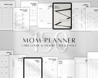 Mama Leben Planer Printable | Familien Essensplan Home-Mangement