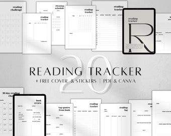 2026 Reading Tracker Printable | Weekly Book Planner (A4 A5 US Letter ...
