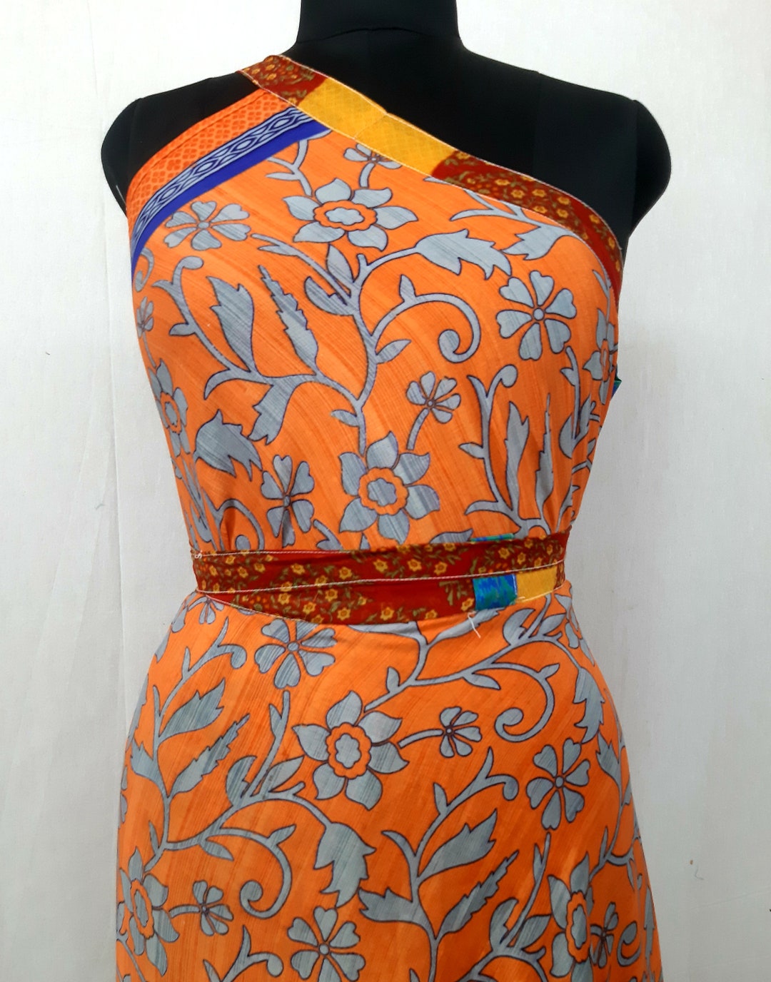 Sari Wrap Skirt PLUS SIZE SKIRT Sari Wrap Skirt Plus Ankle - Etsy