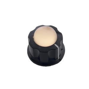 Vanilla Glowing Orb Guitar Knobs | Luminous Custom Dials | Eye-Catching Tone Volume | Custom Made in Indiana by Rivertown Knobs