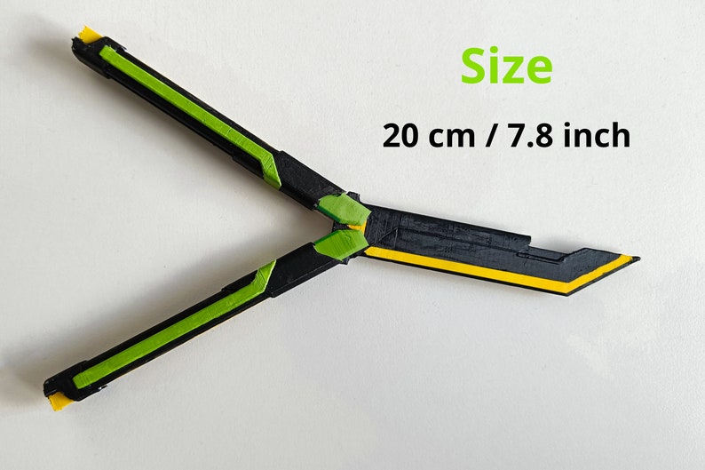 VALORANT RGX 11z Pro Knife Butterfly Cosplay 3D Printed Etsy