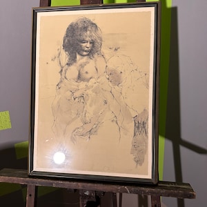 Limited original lithograph by Otto Bachmann
