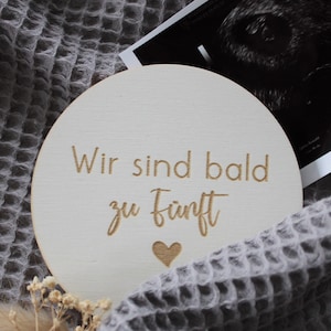 Annonce grossesse, plaques bois, cartes étapes bois, naissance, grossesse, cadeau naissance, tu vas être grand-mère/grand-père, baby shower