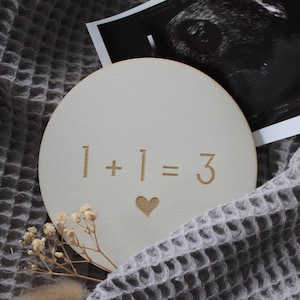 Annonce grossesse, plaques bois, cartes étapes bois, naissance, grossesse, cadeau naissance, tu vas être grand-mère/grand-père, baby shower