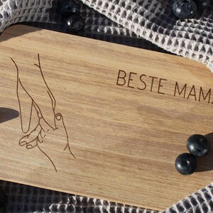 Mother&#39;s Day Breakfast Board - Personalized Boards - Father&#39;s Day Gift - Birthday - Wooden Board - Cutting Board - Best Mom - Best Dad