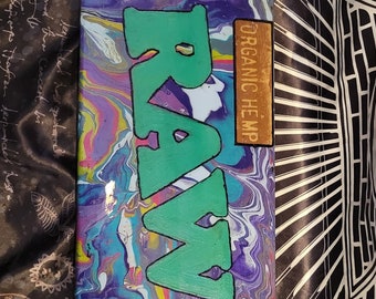 Custom Raw Rolling Paper skateboard deck