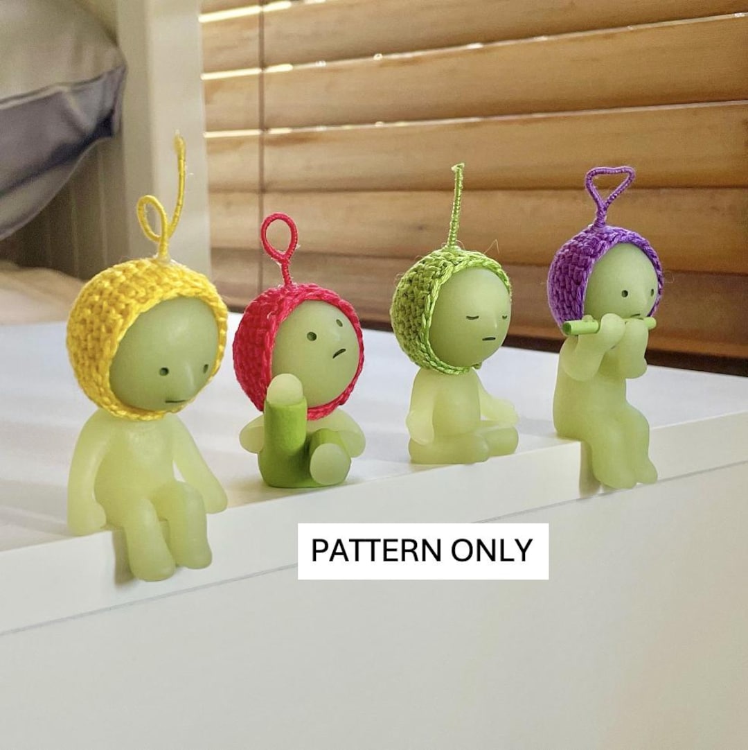 SMISKI Alien Cartoon Hat Crochet Pattern - Etsy