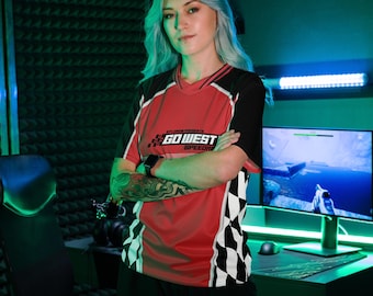 PERSONALUTGÅVA Go West 2: SPEEDRAVE Röd tröja