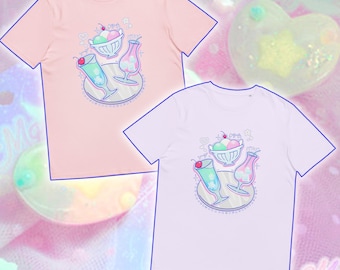 Söt överrasknings-bomulls-t-shirt