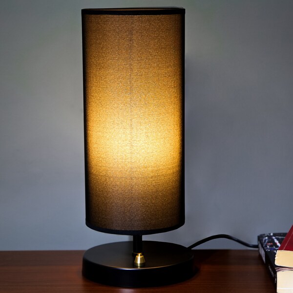 Black Table Lamp - Etsy