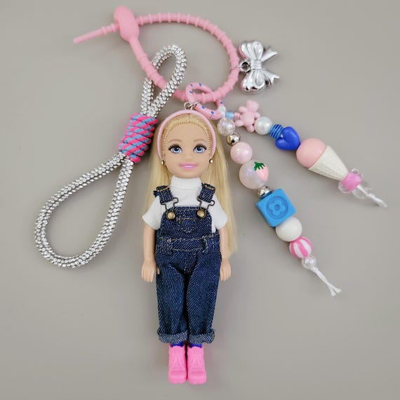 Doll Keychain Bag Charm Rope Charm doll Bag Charm custom Doll personalised love Gift for Her. Etsy Canada
