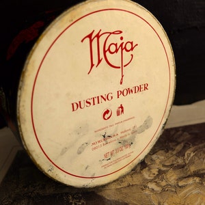 Maja De Myrurgia Powder Box/ Vintage Cosmetic Vanity / 1950's Powder ...