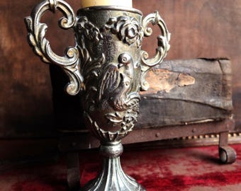 Antique  Early 1930&#39;s  Church Vase/  Chapel Urn/ Catholic Decor