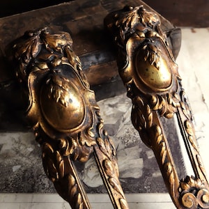 Antique French Gilt Bronze Decorative Furniture/ Decorative Hardware Furniture