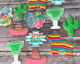 Fiesta Bachelorette Cookies/Final Fiesta Cookies