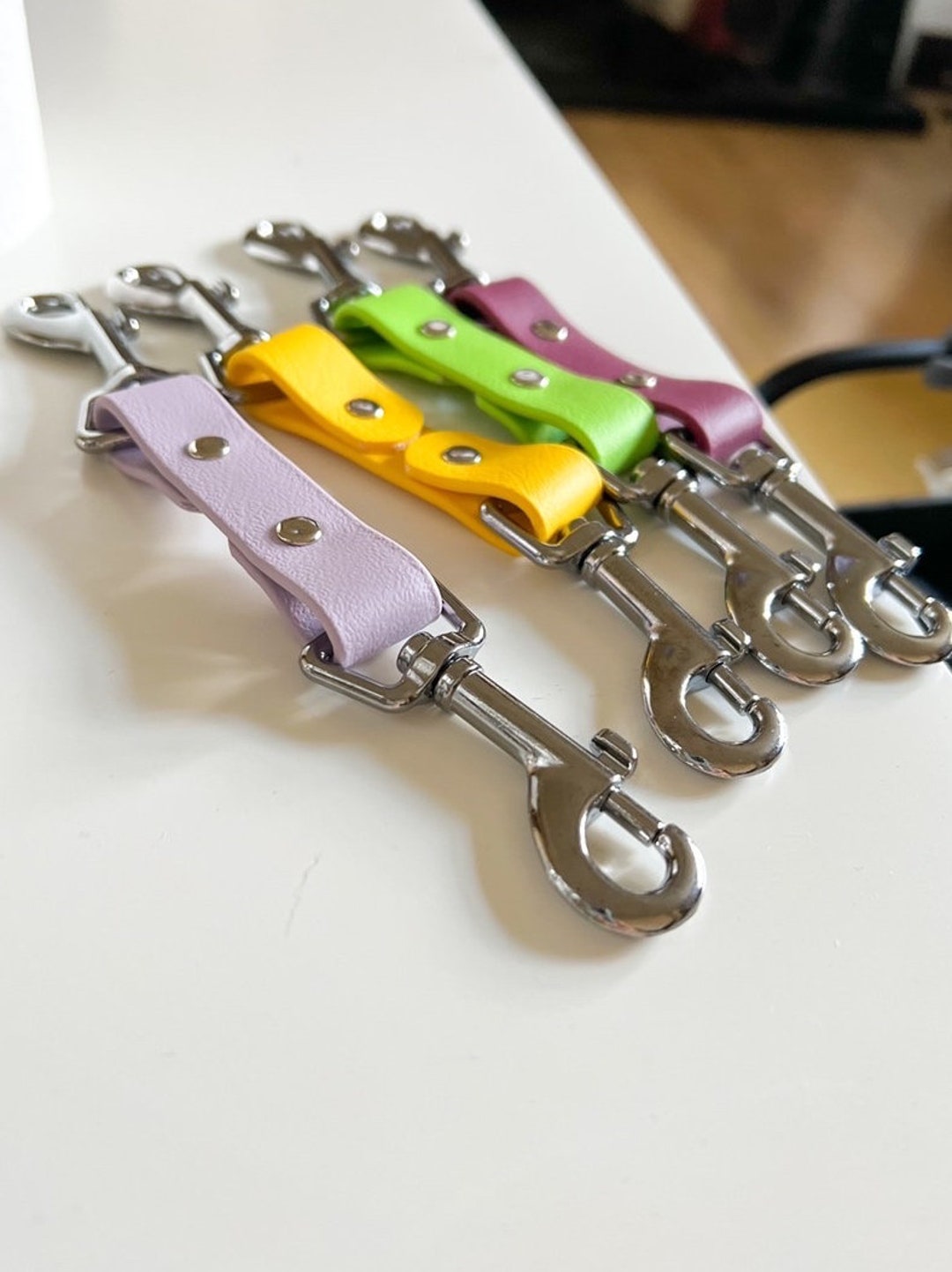 Collar to Harness Safety Strap, Safety Strap, Biothane Safety Strap