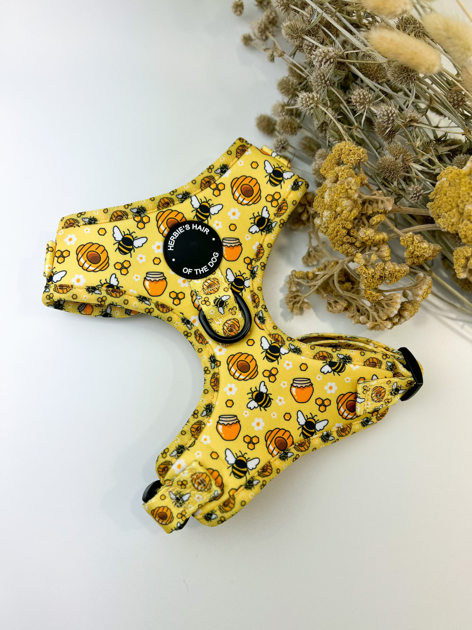 Bee Happy Dog Harness Girl Dog Harness Boy Dog Harness Etsy