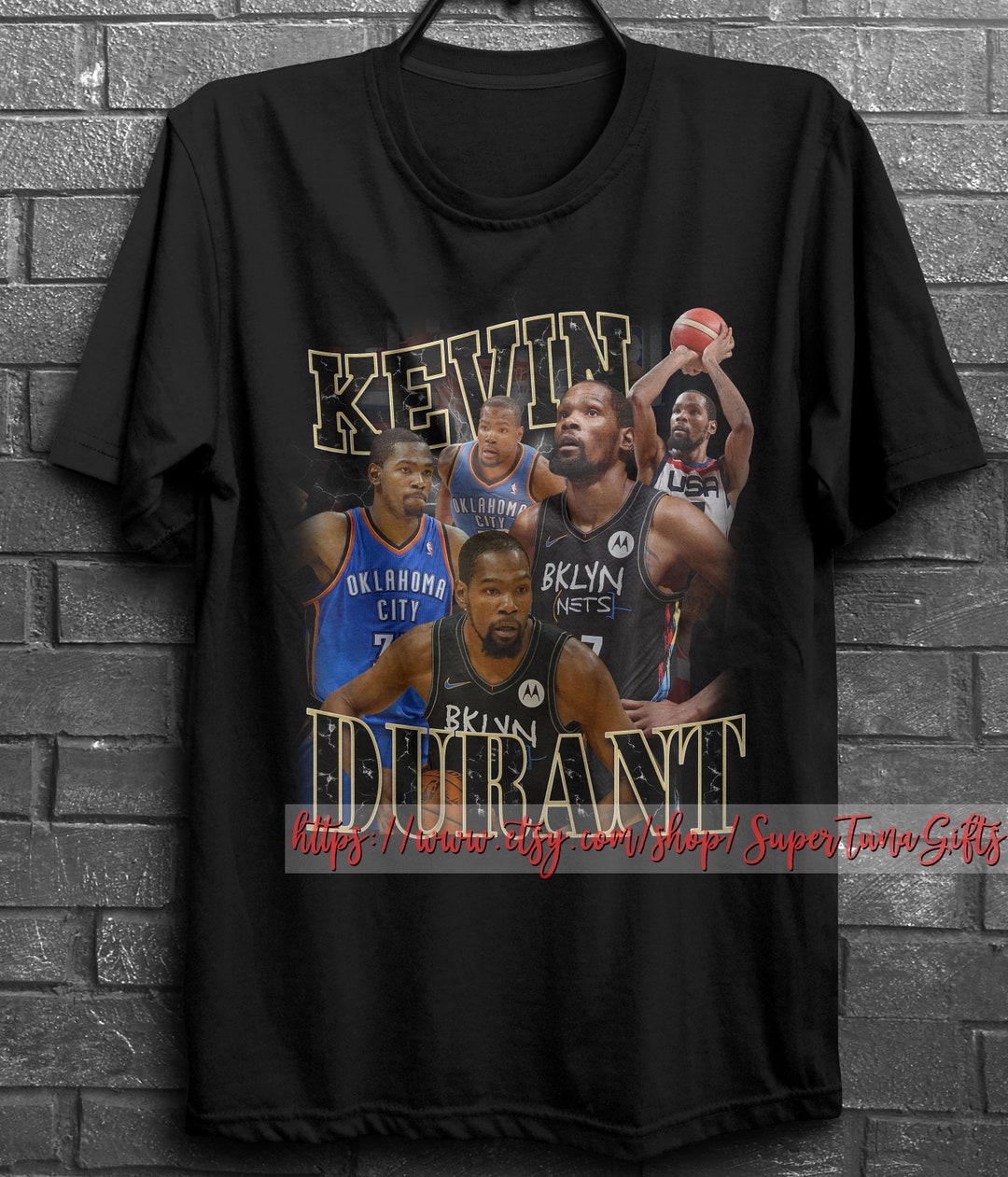 Kevin Durant Tshirt Kevin Durant 90s Bootleg Kevin Durant Etsy