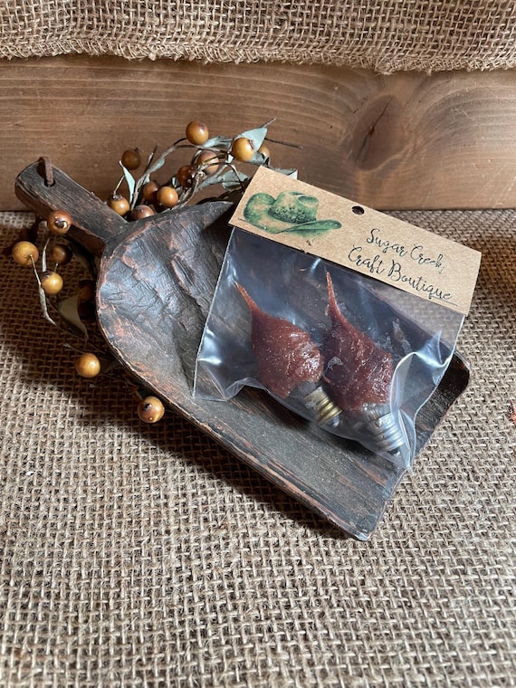 Primitive Silicon Dipped Candle Light Bulbs