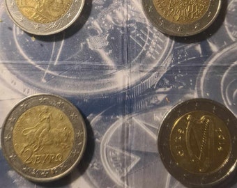 2 euro coin collection 48 pcs