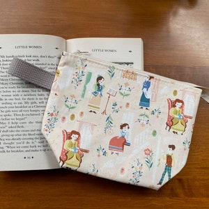 Little Women! Riley Blake Fabric, Knitting Crochet Project Yarn Fiber Craft Bag