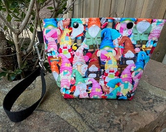 Makers Gonna Make! Knitting Project Bag, Crochet Zippered Pouch, Yarn Sock Tote