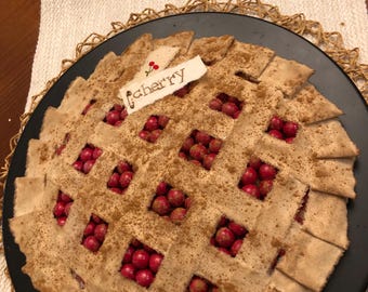 LIMITED Edition: Full Size Faux Cherry Pie with a free gift with purchase!