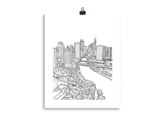 Riverplace on the Park - Print