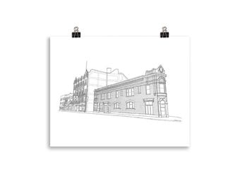 Gman Tavern and Metro Chicago - Print