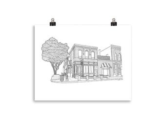 Declan's Irish Pub - Print