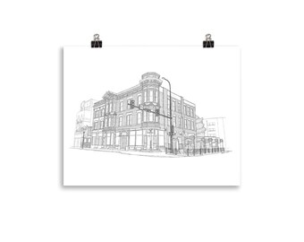 Roscoe's Tavern - Print