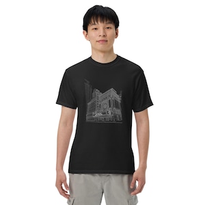 Chicago Theatre - Unisex garment-dyed heavyweight t-shirt