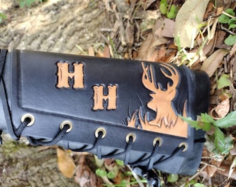 Leather Rifle Cuff; Buttstock Cover; Ammo Holster