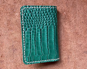 Louis Vuitton Wallet, Alligator Leather Wallet, Crocodile