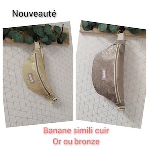 Sac banane velours côtelé 40 couleurs au choix personnalisable homme ou femme couleur intérieure doublure au choix FAIT MAIN image 8