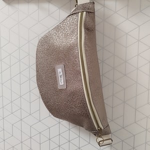 Sac banane Coton léger été 30 couleurs au choix personnalisable homme ou femme couleur intérieure doublure au choix FAIT MAIN image 8