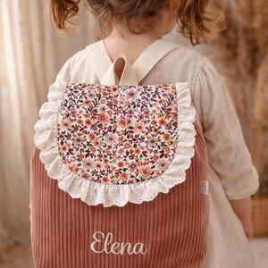 Gepersonaliseerde kinderrugzak/rugzak op maat/kinderrugzak/rugzak met borduurwerk/peuterschool/kinderrugzak/schoolrugzak/crècherugzak