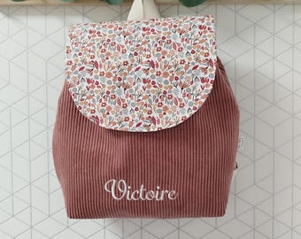 Mochila / mochila infantil / mochila personalizable / mochila preescolar / animal / guardería / niñera / escuela / bordado / mochila escolar