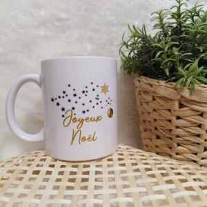 Tasse, mug, cadeau noël , personnalisé, fait main, original, unique Mug étoile