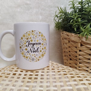 Tasse, mug, cadeau noël , personnalisé, fait main, original, unique Mug boule