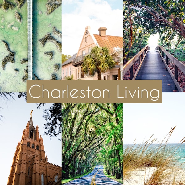 5 Charleston Living Lightroom Mobile Presets, Charleston presets, vacation presets, Instagram blogger, influencer, light and airy aesthetic