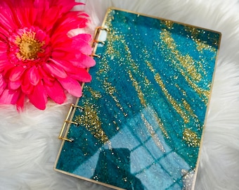 A5 Hand made resin notebook